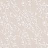 popeline di cotone tralci e foglie – grigio nebbia,  thumbnail number 1