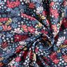 tessuto in cotone cretonne Fiorellini misti – blu notte,  thumbnail number 3