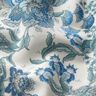 tessuto arredo tessuto canvas ornamenti floreali orientali 280 cm – bianco/blu,  thumbnail number 2