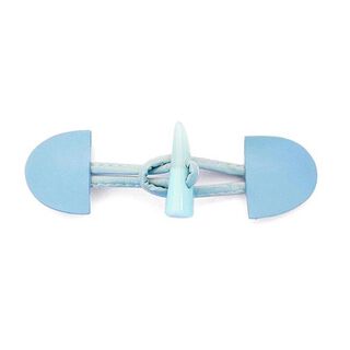 Chiusura con alamaro per montgomery [11 cm] - azzurro chiaro, 