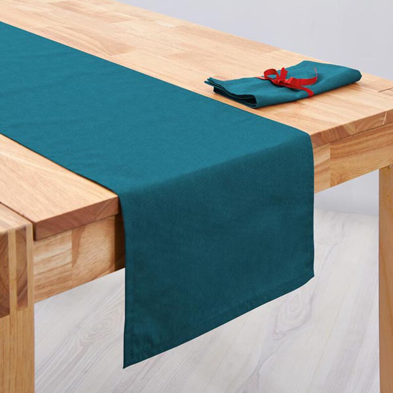 tessuto arredo tessuti canvas – petrolio,  image number 4