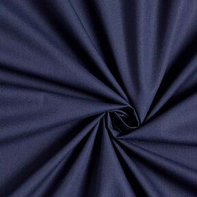 popeline di cotone tinta unita – blu marino, 
