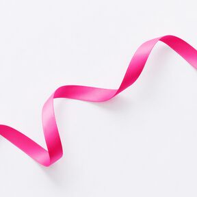 Nastro in satin [9 mm] – rosa fucsia acceso, 
