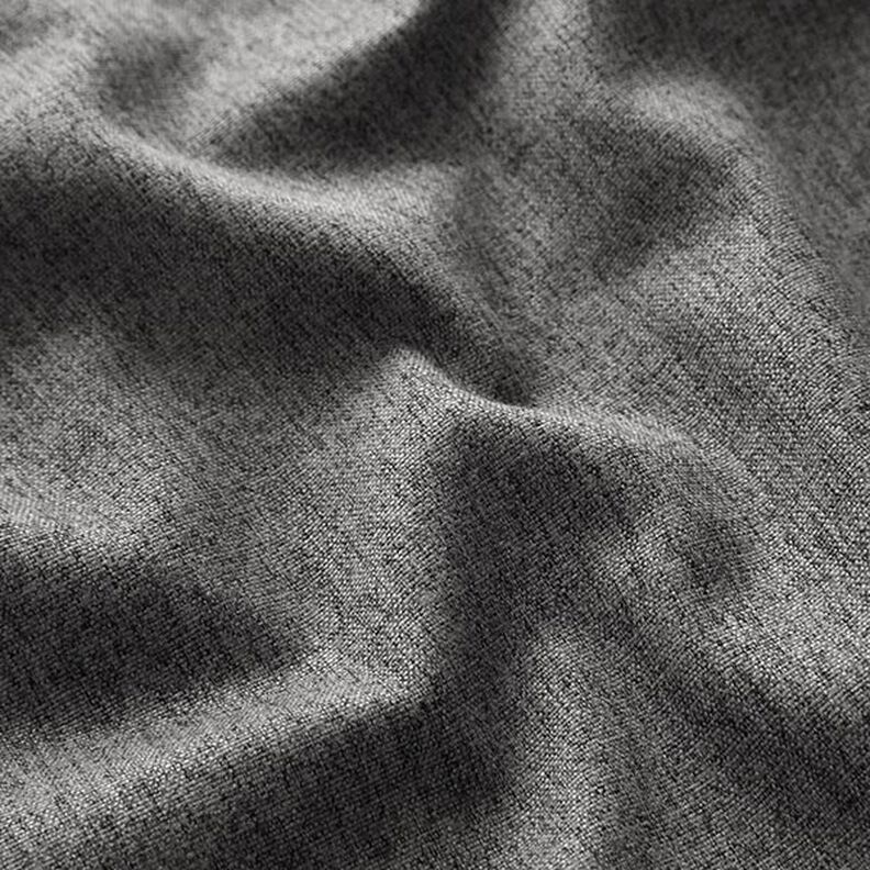 tessuto da tappezzeria fine mélange – grigio scuro,  image number 2