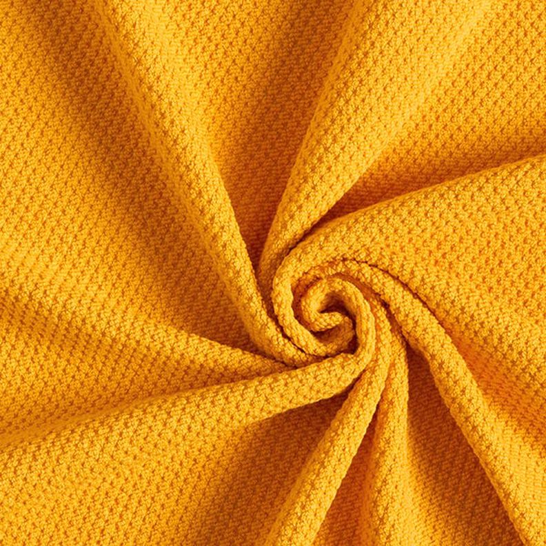 tessuto in spugna struttura – giallo curry,  image number 1