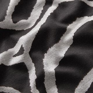 jersey romanit, motivo zebrato – nero/grigio, 