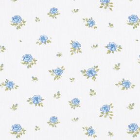 popeline di cotone rose delicate – azzurro/bianco, 