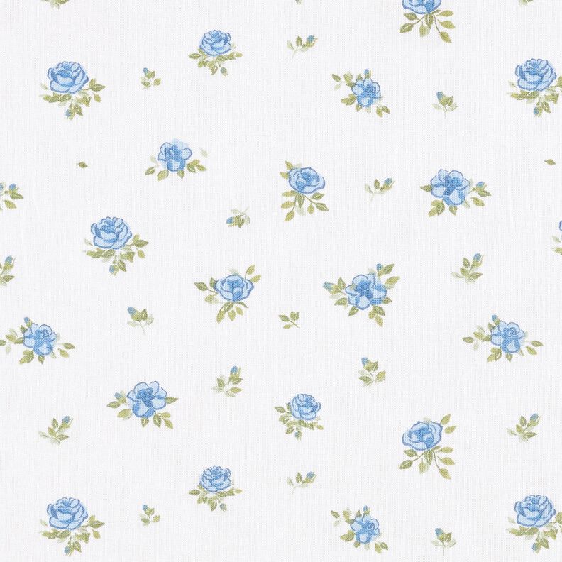 popeline di cotone rose delicate – azzurro/bianco,  image number 1
