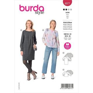 abito, Burda 6077 | 34-44, 