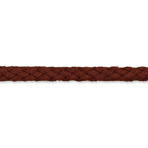 Cordoncino in cotone [Ø 5 mm] – marrone scuro, 
