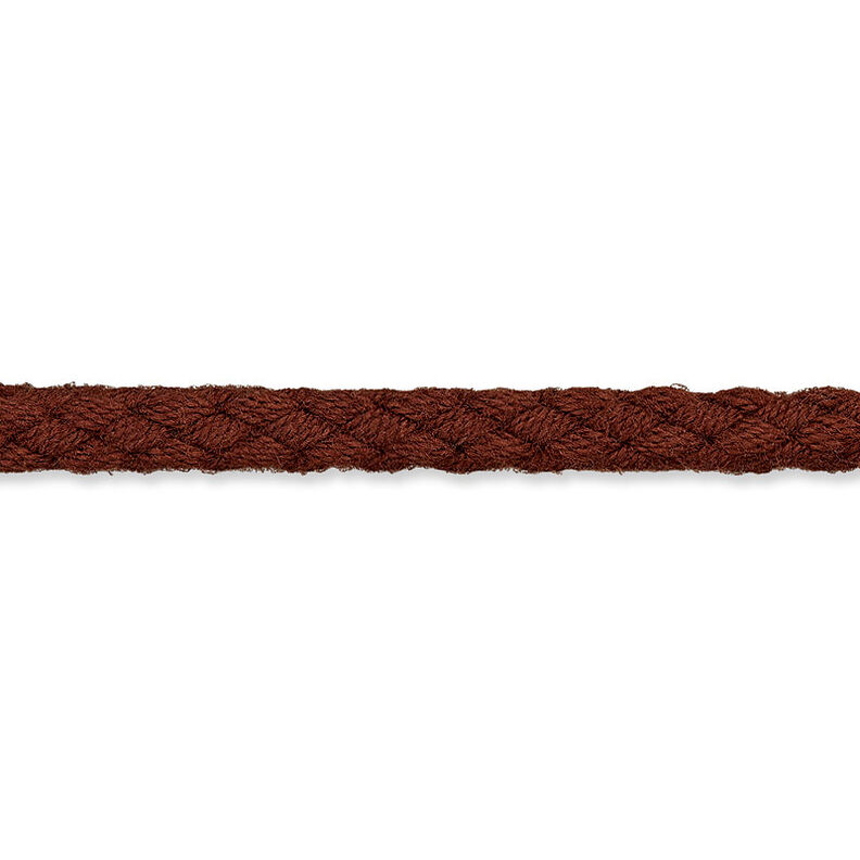 Cordoncino in cotone [Ø 5 mm] – marrone scuro,  image number 1