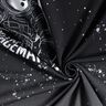French terry taglio di tessuto Spaceman | Glitzerpüppi – nero/bianco,  thumbnail number 3