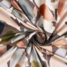 jersey di cotone Stampa digitale di fiori ad acquerello – rame/pistacchio,  thumbnail number 3