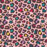 felpa garzata Motivo leopardato colorato – rosa,  thumbnail number 1