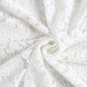 Pregiato tessuto di pizzo con motivo floreale – bianco,  thumbnail number 5