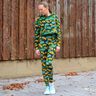 jersey di cotone Ginkgo | Glitzerpüppi – verde scuro/oro anticato,  thumbnail number 8