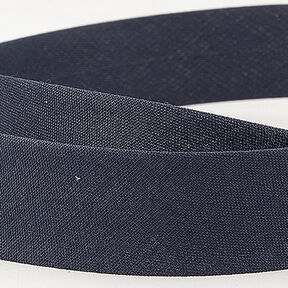Nastro in sbieco Polycotton [20 mm] – blu marino, 