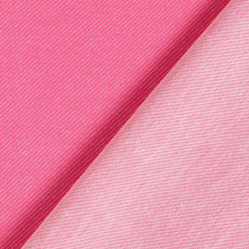 jersey di cotone Aspetto jeans – fucsia neon,  image number 3