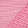 tessuto in cotone Jacquard quadri e cuori – pink/bianco,  thumbnail number 4