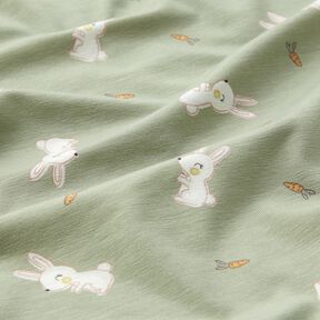 bambù jersey di cotone Coniglio e carota – greige, 