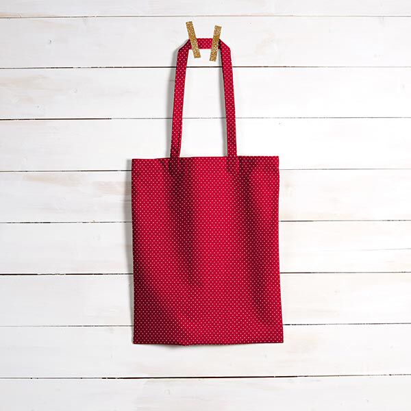 Cotone laminato Piccoli pois – rosso,  image number 7