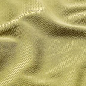 Tessuto tricot altamente elastico in tinta unita – oliva giallastro, 