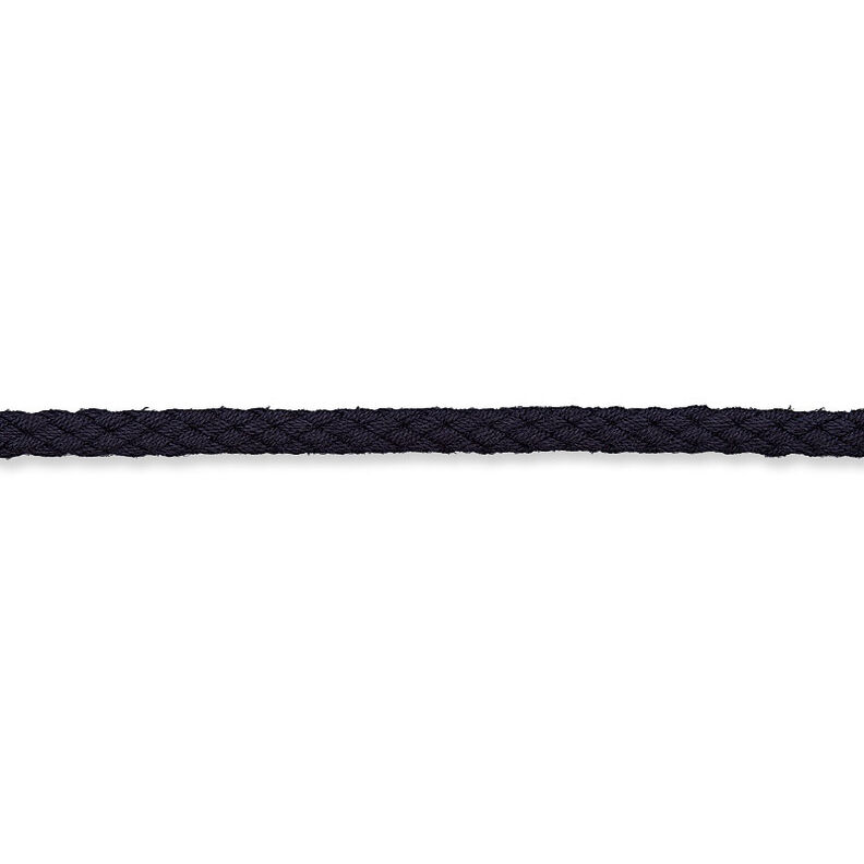 Cordoncino in cotone [Ø 5 mm] – blu notte,  image number 2