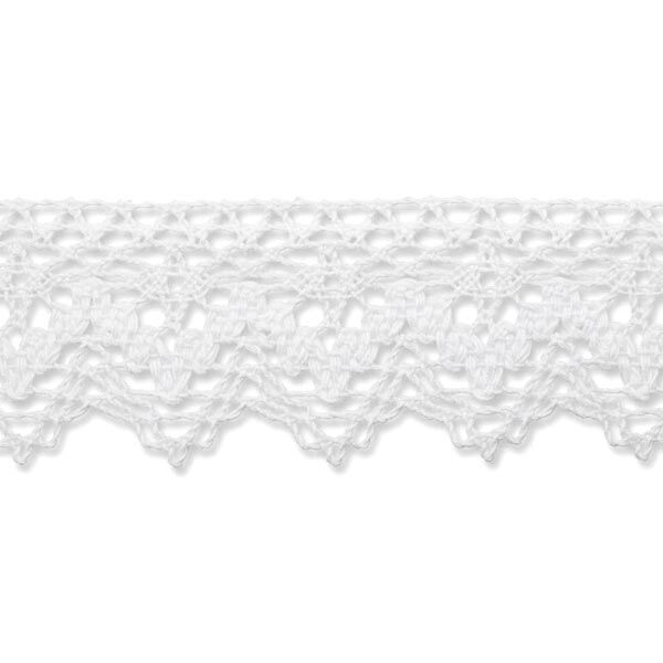 pizzo a tombolo [40 mm] – bianco,  image number 1