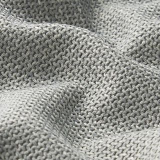 tessuto da tappezzeria tessuto spinato grosso Bjorn – grigio chiaro, 