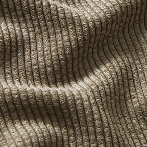 velluto a coste larghe Bubble tinta unita – talpa scuro, 