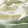 tessuto arredo mezzo panama Mix colorato a strisce riciclato – verde,  thumbnail number 2