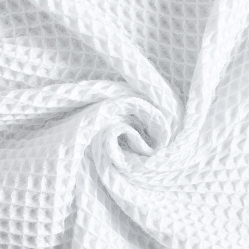 piqué nido d’ape Grandi nidi d’ape – bianco,  image number 3