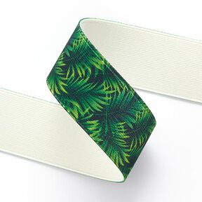 nastro elastico Jungle  [ 3,5 cm ] – verde erba, 