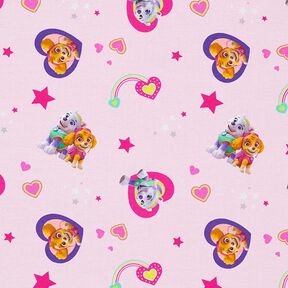 Jersey di cotone, cuori Paw Patrol – rosa, 