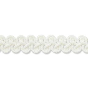 bordino di passamaneria [ 12 mm ] – bianco lana, 