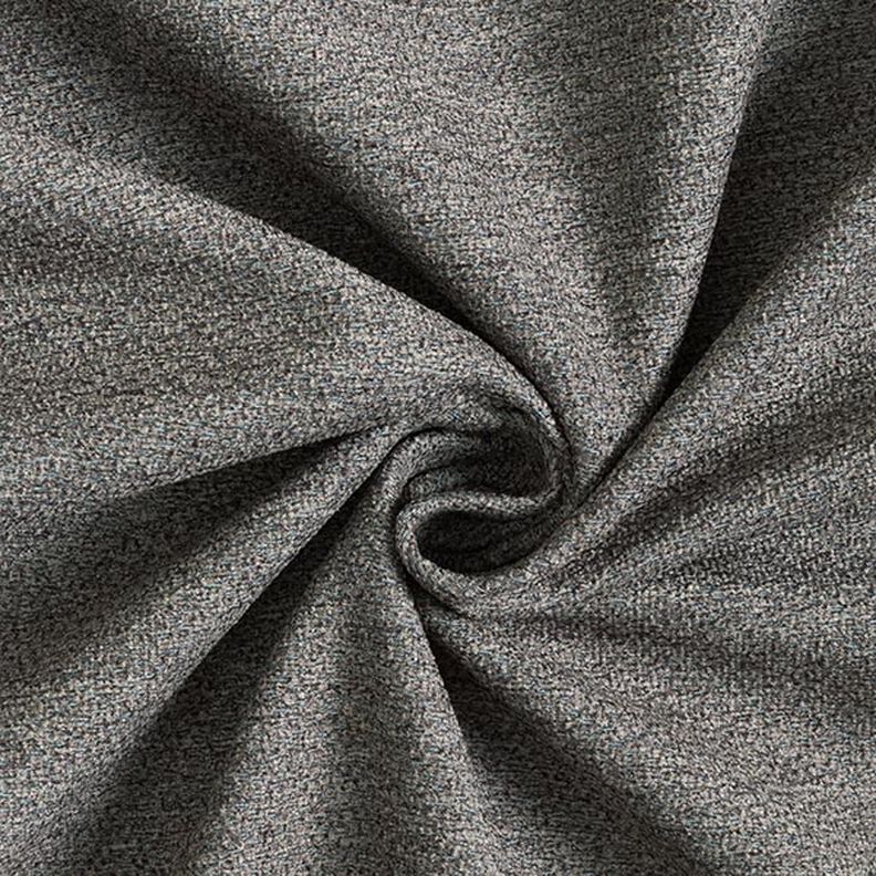 tessuto da tappezzeria Effetto ciniglia – grigio scuro,  image number 1
