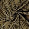 jersey romanit foglie astratte – verde oliva scuro/nero,  thumbnail number 3