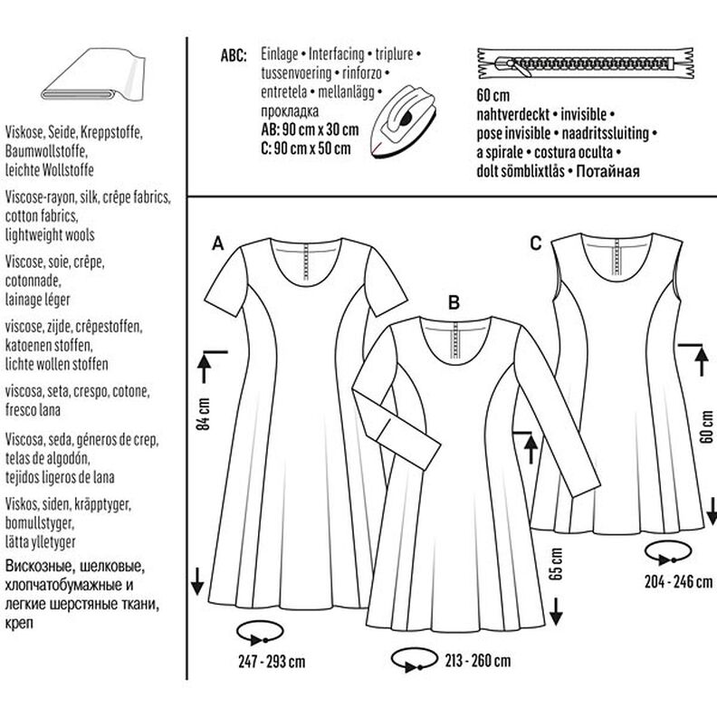 Abito, Burda 6680,  image number 6