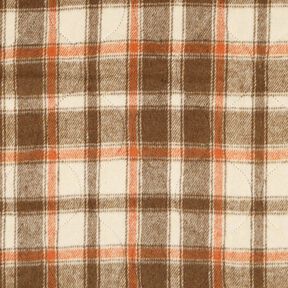 tessuto trapuntato flanella Quadri | Poppy Fabrics – beige, 