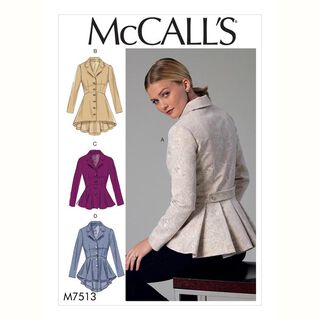 giacca, McCalls 7513 | 32 - 40, 