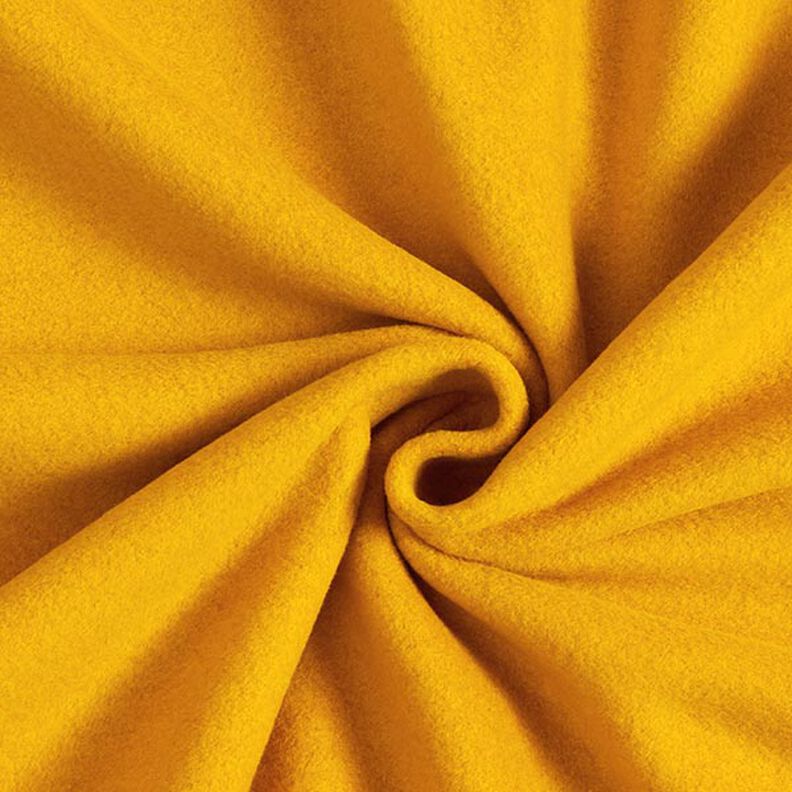 pile di cotone tinta unita – giallo curry,  image number 1