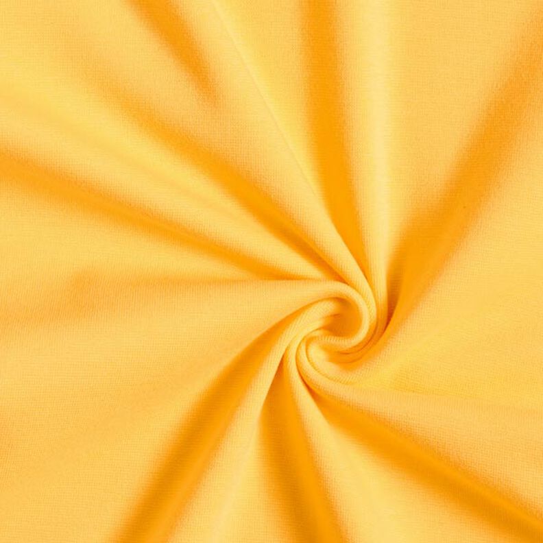GOTS tessuto per bordi e polsini in cotone | Tula – giallo,  image number 1