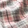 Tessuto per cappottia quadri – rosa/grigio chiaro,  thumbnail number 2