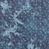 Tessuto Chambray trapuntato con ancora batik – colore blu jeans,  thumbnail number 6