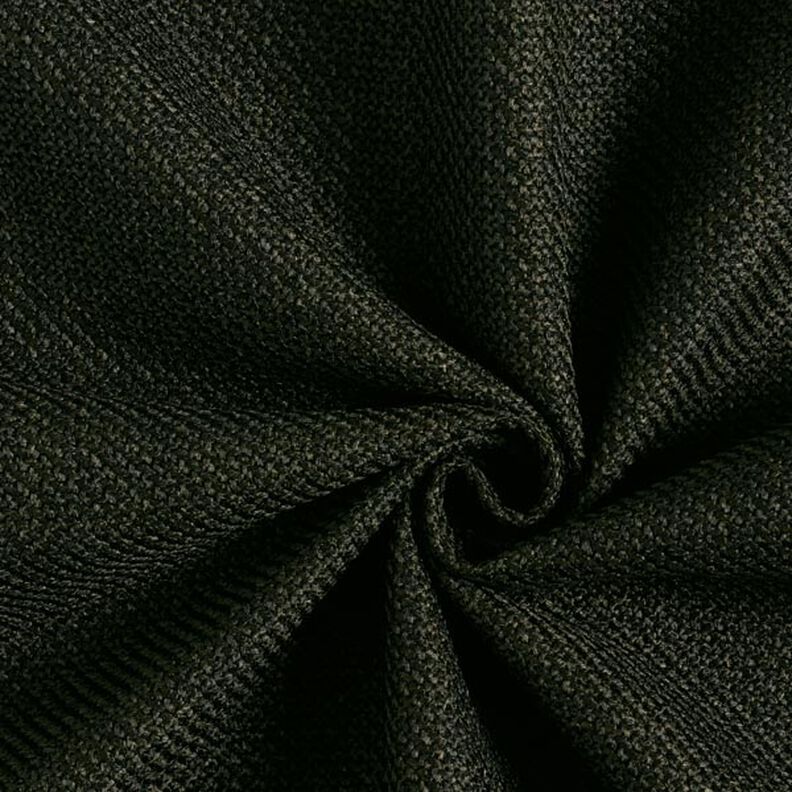tessuto da tappezzeria tessuto spinato grosso Bjorn – verde scuro, image number 1