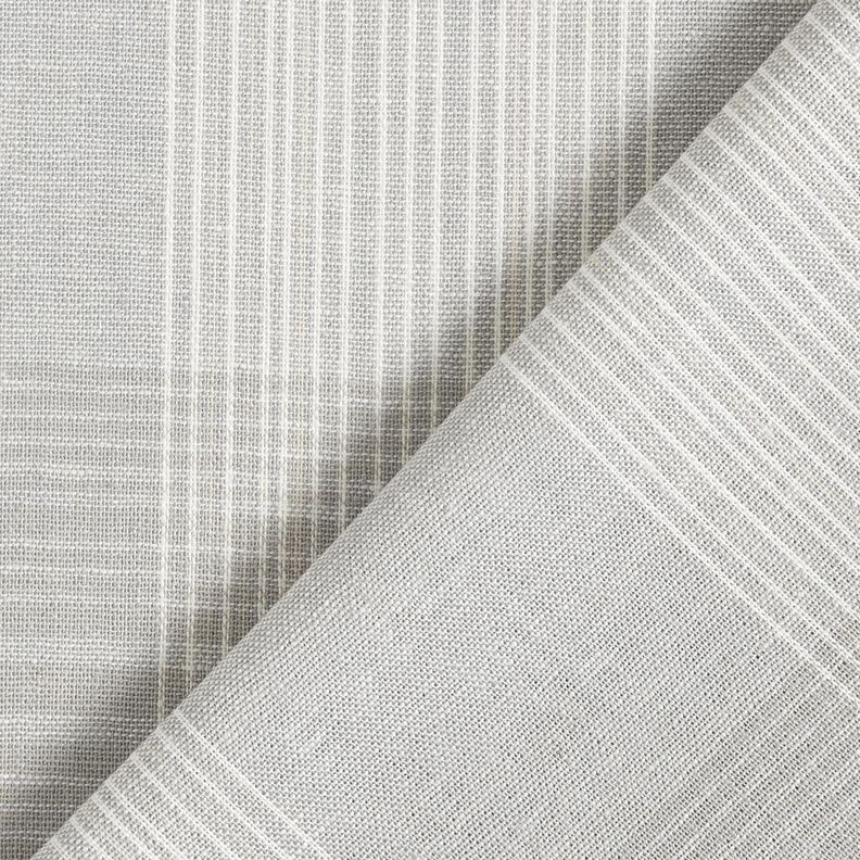 Misto lino a quadri – grigio chiaro,  image number 4
