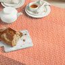 cotone rivestito Mini foglie astratte – arancione/bianco,  thumbnail number 7