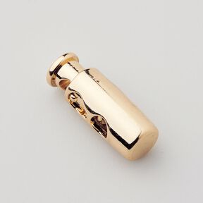 fermacorda metallo [passagio: 3 mm] – oro effetto metallizzato, 