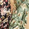 Magnolie in crepe satin con foglie di palma – canna palustre/beige,  thumbnail number 5