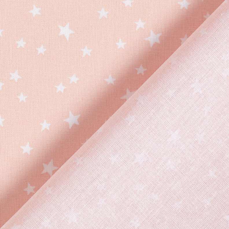 popeline di cotone stelle irregolari – rosa,  image number 4